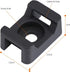 Cable Tie Mounting,100 Pcs Zip Tie Base,5 mm(M5) Screw Hole, 23x16x9(L*W*H) mm Cord Tie Mount Wire Tie Holder Fix Bottom Wire Management for Home/ Office/Outdoor/Garden by Helonge