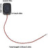 DRAGONRUN 8Ohm 2W LCD Portable Speakers Computer Sound for Multimedia Speakers LCD