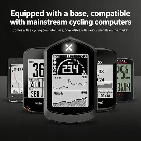 LONLEEYU 22-33MM Bike Computer Mount, Cycling Out Front Bike Mount Designed for All Cycling Computer, Garmin Edge GPS