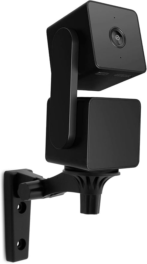 LEFXMOPHY Black Mount for WYZE Cam Pan V3, Indoor/Outdoor Mounting Bracket with 180 Degree Tilt
