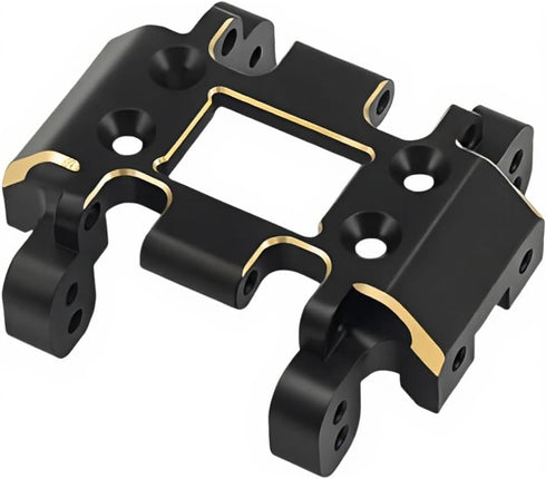 26g Ascent-18 1/18 Black Coating Brass Skid Plate Metal for Redcat Rc Car Upgrade Parts Remote Control Crawler