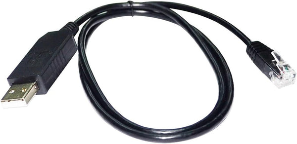 HGTTREA USB to RS232 RJ11 RJ12 6P4C Adapter Controller Cable Fit Compatible PC