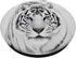 White Tiger Blue Eyes Cute Big Wild Cat Animal Gift Idea PopSockets PopGrip for Phones and Tablets