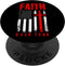Faith Over Fears Christian Cross American USA Flag PopSockets Swappable Gym PopGrip