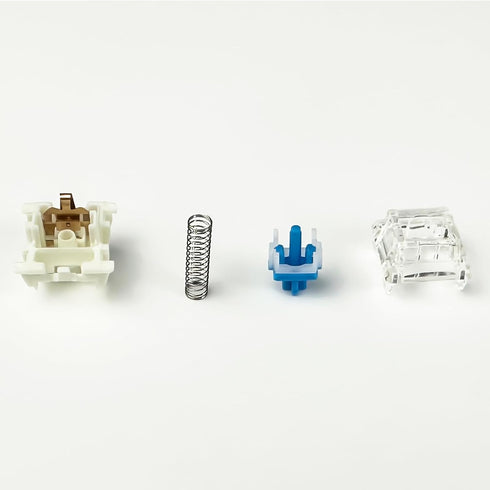 Gateron G Pro 3.0 Blue Switches for Mechanical Keyboard, 3-Pin 60gf Clicky/Pre-Lubed Switches (108pcs, Blue)