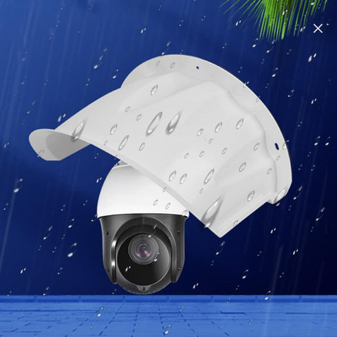 HOMSFOU Universal Camera Shelter Backup Camera Rain Shield Outdoor Security Camera Cover Security Camera Housing