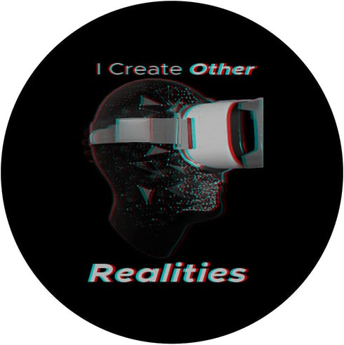 VR Virtual Reality or AR Augmented Design for Programmers PopSockets Swappable PopGrip