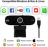 Jinpei (4K) Autofocus Webcam with Privacy Cover