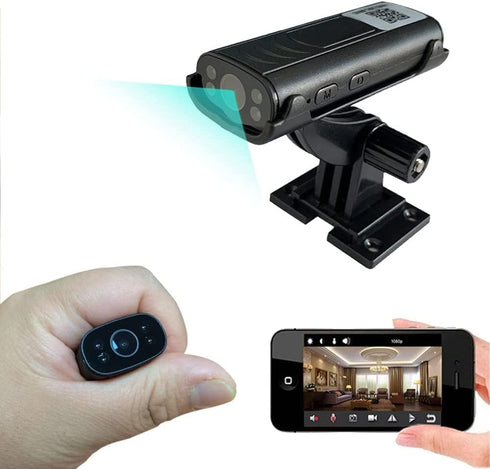 Hidden Security Cameras HUOMU Mini Spy Cam, 1080P HD Wireless WiFi Indoor Outdoor Surveillance