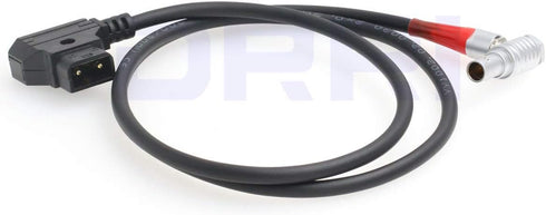 DRRI 2 Pin Reverse Right Angle to Dtap Power Cable for Zacuto Gratical Eye viewfinder