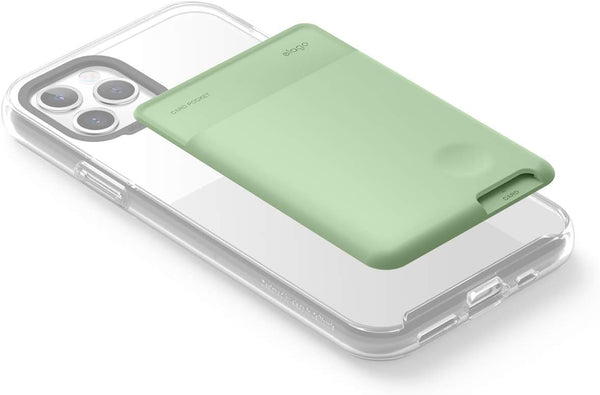 elago Phone Card Holder - Ultra Slim Secure Wallet for Back of Phone, 3M Adhesive for iPhone