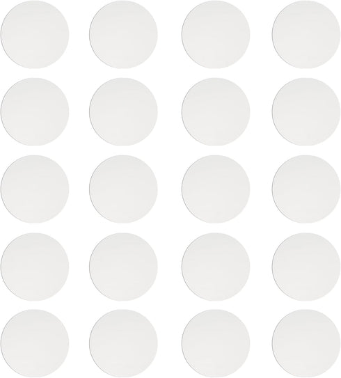 PATIKIL 30mm Metal Plate for Phone Magnet, 36pcs Round Adhesive Metal Plate Replacement