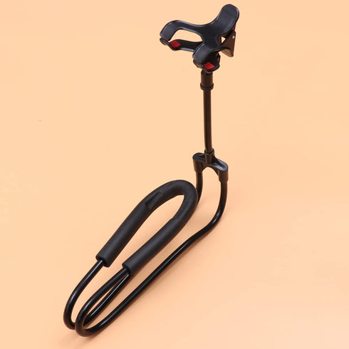 LIFKOME U-Shape Phone Stand, Flexible Black Holder for Mobile Home Use, Desktop, Lazy Mount for Men & Women