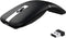 Foldable Bluetooth Travel Mouse - Wireless Portable 2.4G Arc Mouse for Laptop with Carry Bag