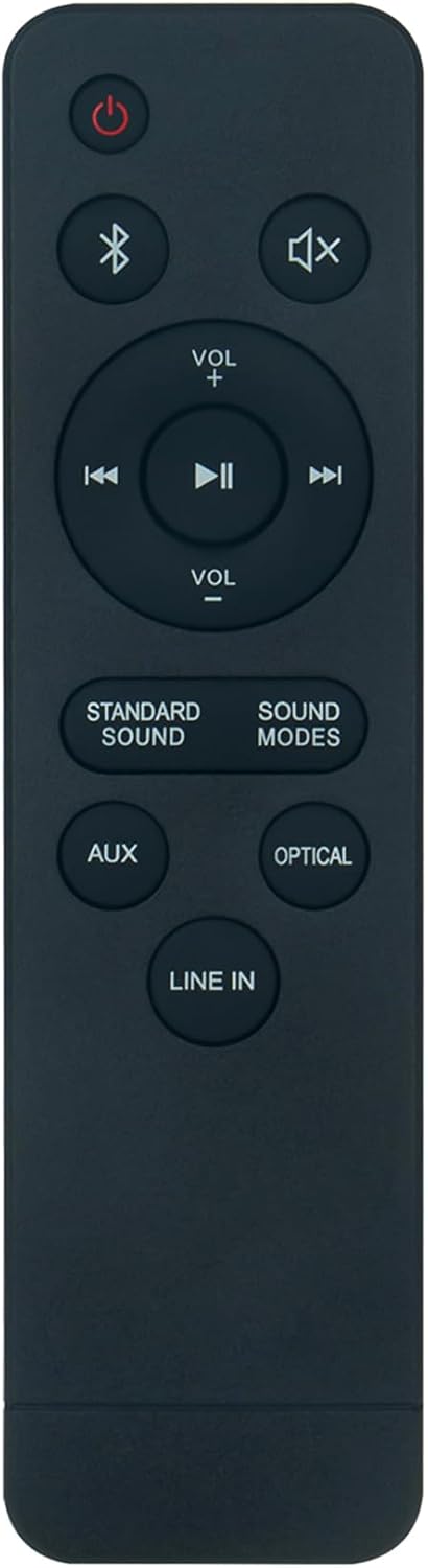 Replacement Remote Control for ONN Soundbar Speaker 100019624 100020788 100024201 100008045 Home Theater System