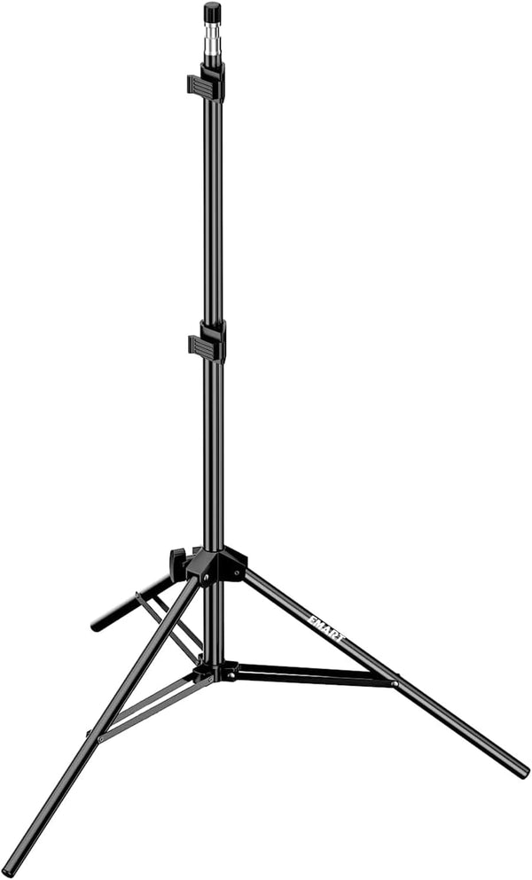 EMART 7 Ft Portable Light Stand for Photography, 1 Pack Tripod with Carry Case for Speedlight, Flash, Softbox