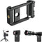 17 mm Thread Lens Adapter, Telephoto Lens Phone Mount, Sturdy and Wear-Resistant Holder for All Lens with 17mm Thread