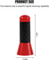 Ywdiml Car Short Antenna, Carbon Fiber Vehicle Radio Reception Antennas Kit with Screws Gaskets,AM/FM Roof Mount