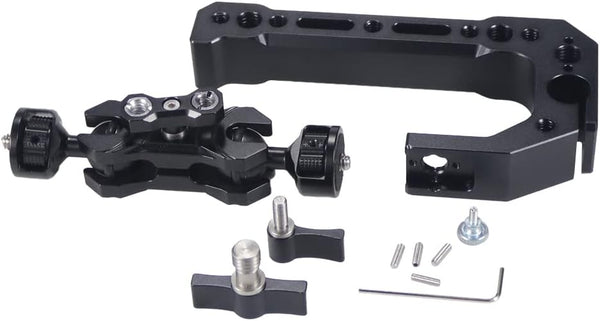 BGNing Multi-Function Dual Ball Head Magic Arm Mount Adapter with 1/4'' Screw for