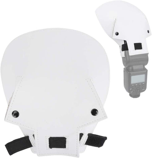 Flash Diffuser Reflector Kit, ArC Shape Camera Flash Light Diffuser Softbox, Portable Universal