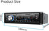 VIGORWORK 12V/24V MP3 1DIN 2USB/SD/MMC Car Radio Bluetooth Car Player OLED Color Screen Turner Aux-in Support