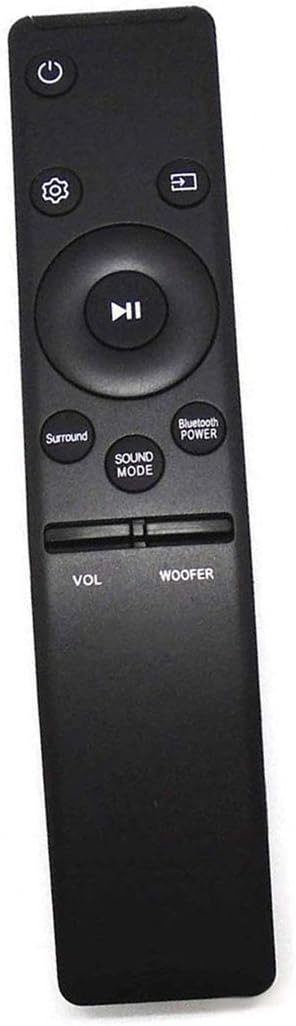 Replacement Remote Control for Samsung HW-M370/ZA, HWM4500, HWM360, HW-MM55C/ZA, HW-M550 Sound Bar System