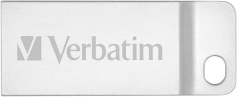 Verbatim 32GB 98749 Metal Executive USB Flash Drive - Silver