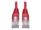 Tripp Lite Cat5e 350MHz Snagless Molded Patch Cable (RJ45 M/M) - Red, 25-ft.