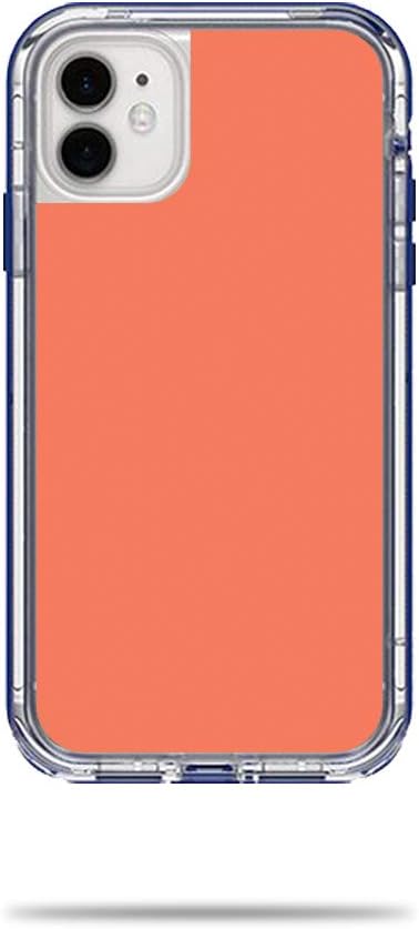 MIGHTY SKINS MightySkins Skin for Lifeproof Next Case iPhone 11 - Solid Salmon |