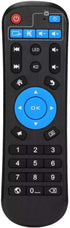 Replaced Remote Control Compatible with Android Smart TV Box T95, T95Z-K-V-U-W Pro, HK1, MX10, X88, TX6