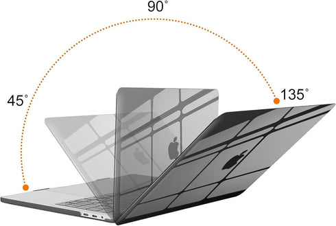 MOSISO Hard Shell Case Cover for MacBook Pro 13 inch M2 2025, 2024, 2023, 2022-2016 A2338 M1 A2251 A2289 A2159 A1989