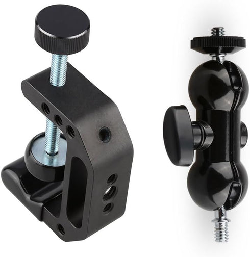 CAMVATE Camera Clamp Mount for DSLR, LED Video Light and Binoculars Holder Mount - 1122