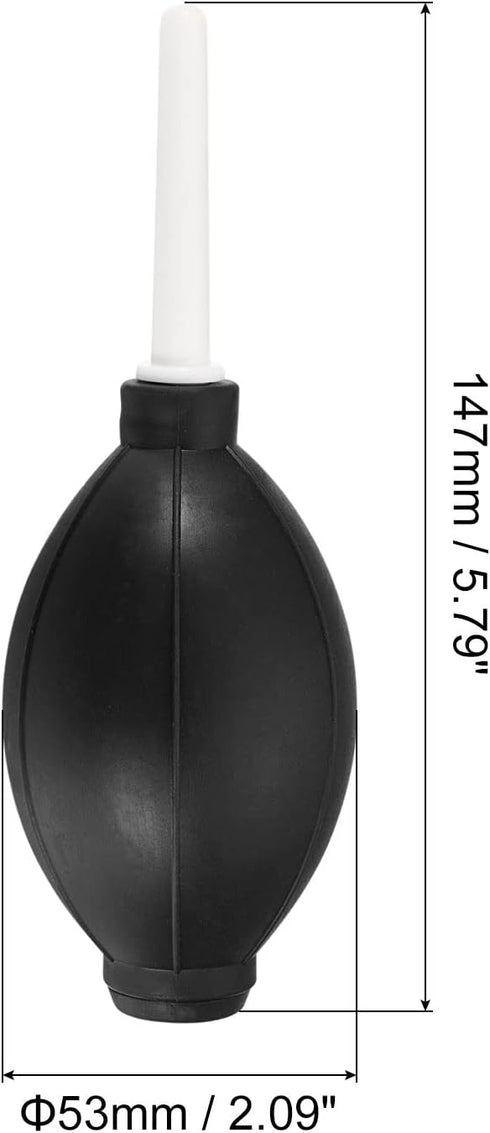 MECCANIXITY Dust Ball Air Blower, Rubber Blowing Pump Cleaning Tool for Camera Lens, Keyboard, PCB Board, Pack of 3