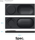 elago Charging Tray Compatible with MagSafe Charger for iPhone 15/14/13/12 and Other Wireless Charging Phones - Black