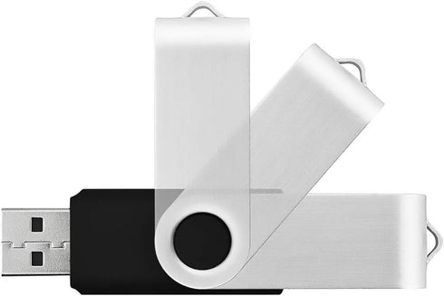 Aiibe 32GB 2.0 USB Flash Drive Memory Stick Thumb Drive USB Black
