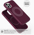 Sinjimoru 15, 15 Magnetic Silicone Case for iPhone Anti-Dust and Compatible with Magsafe, iPhone Silicone Case