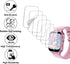 Screen Protector Compatible with Vakzovy X33 1.54” Smart Watch for Kids, Soft TPU, 6-pack, Bubble Self-healing
