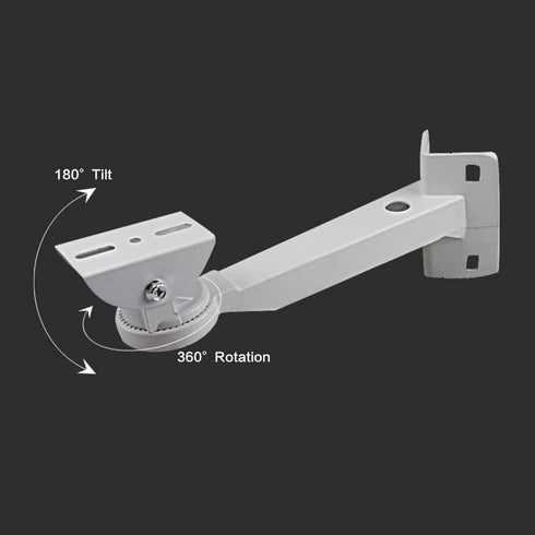 Universal Heavy-Duty Outdoor CCTV Security Camera Pole Mount Bracket (1 Pack) Adjustable for 30mm-200mm
