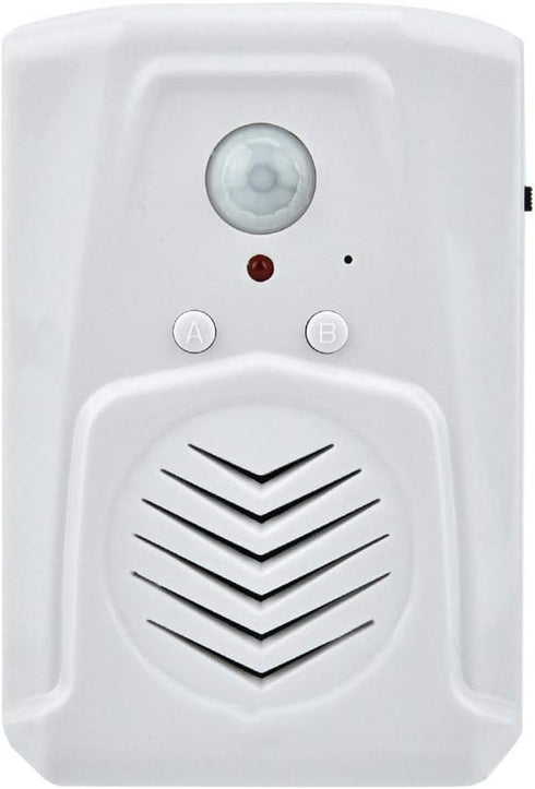 Dioche USB/Battery Powered Motion Sensor Alarm Doorbell - MP3 Audio Player with Infrared