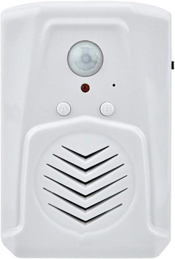 Dioche USB/Battery Powered Motion Sensor Alarm Doorbell - MP3 Audio Player with Infrared