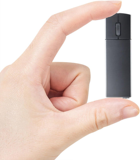 Ultra Small Bluetooth Wireless Mouse, Dual Mode (BT+2.4G) Noiseless Rechargeable Mouse with Case, Portable