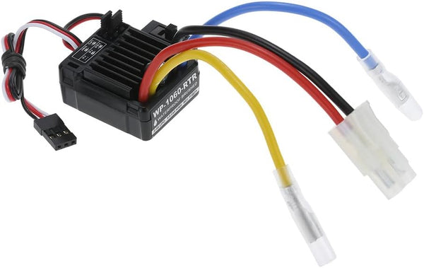 Goolsky WP-1060-RTR Waterproof Brushed 2S-3S 60A ESC for 1/10 Tamiya Traxxas Redcat