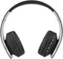 PowerLocus Bluetooth Headphones Over Ear, Wireless Headphones Foldable, Hi-Fi Stereo, Soft Memory Foam Earmuffs, Lightweight, Built-in Mic & Wired Mode for iPhone,Android,PC,Laptops (Black/Silver)