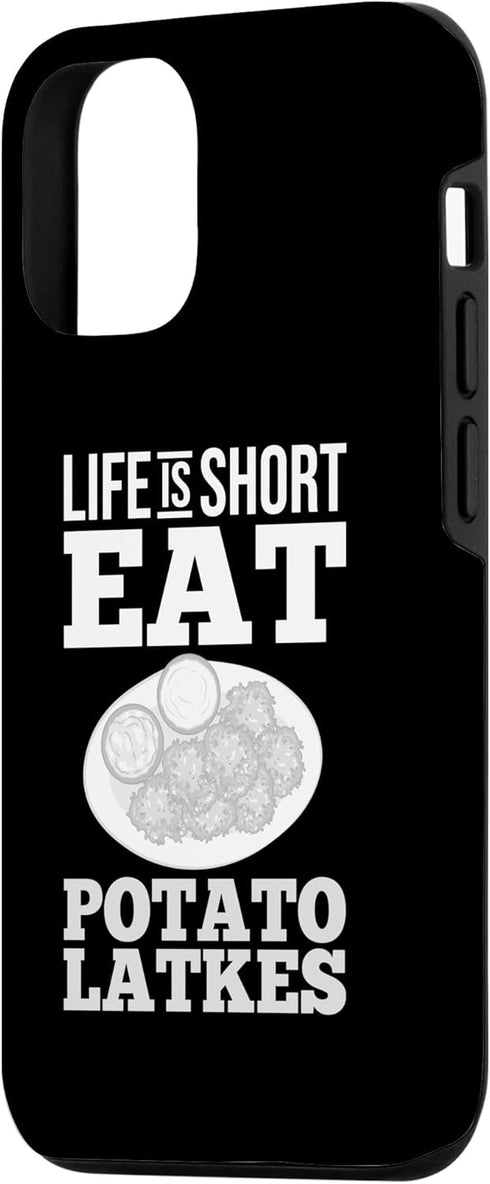 iPhone 14 Potato Latkes Jewish Food Pancake Recipe Case