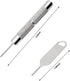 AYWFEY 4 Pcs SIM Card Removal Openning Tool Tray Eject Pins Needle Opener Ejector Compatible with All iPhone Apple iPad
