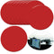 10 PCS Sticky Adhesive Pads Replacement Mounting Tape, 90mm Double-Sided Sticker Pads for Suction Cup Mounts and