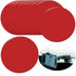 10 PCS Sticky Adhesive Pads Replacement Mounting Tape, 90mm Double-Sided Sticker Pads for Suction Cup Mounts and