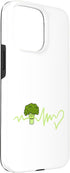 Broccoli Heartbeat 15 Broccoli Lover Case for iPhone Pro Max
