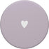 Lavender Purple Cute Hand Drawn Heart Minimalist PopGrip Standard by PopSockets