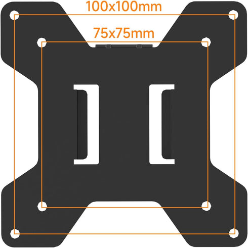 suptek 75x75 100x100,2 Pack(MD6MB-2) Monitor Mounting Plate for Monitor Computer Mounting System
